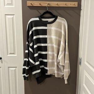 Free People Uptown Stripe Sweater